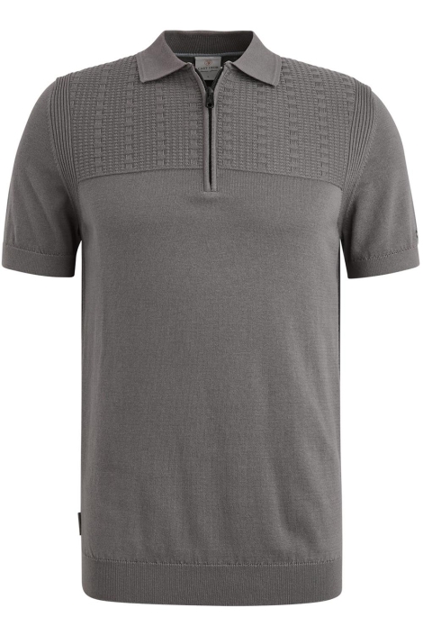 Cast Iron short sleeve polo cotton modal